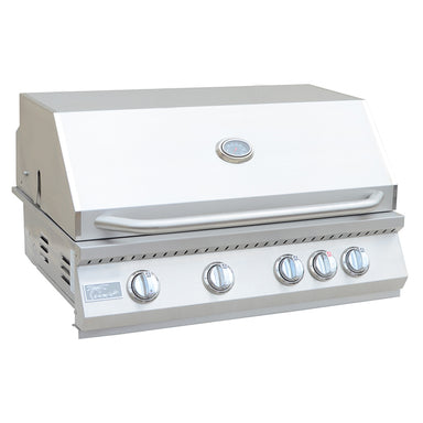 KoKoMo 4 Burner Elite Grill - closed front view