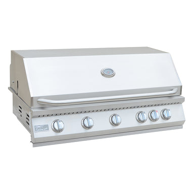 Kokomo 40” 5 Burner Gas Grill  closed side view