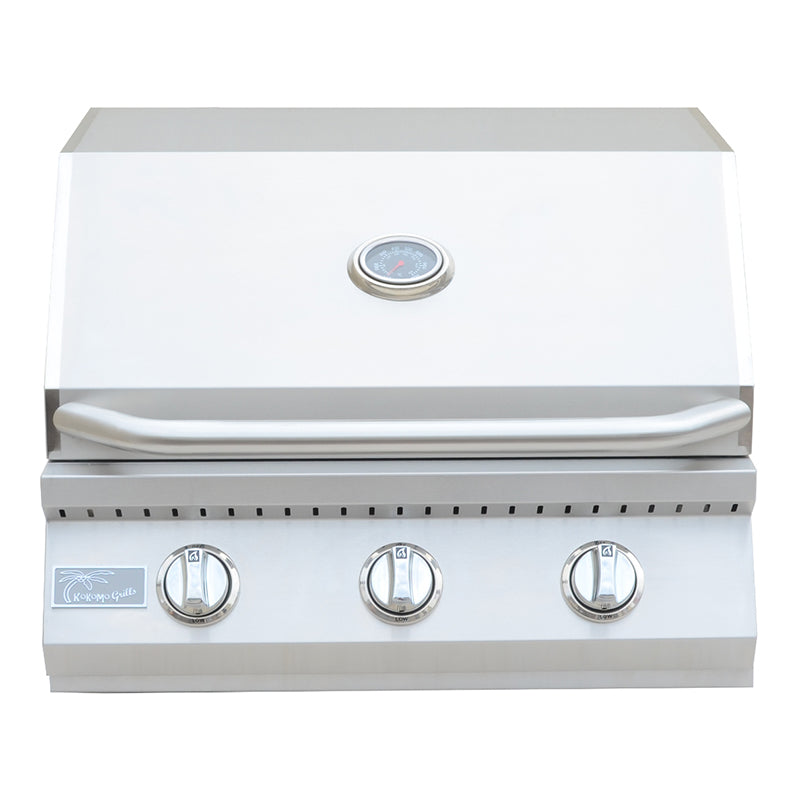 KoKoMo 3 Elite Burner Elite Grill - closed front view