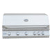 Kokomo 40” 5 Burner Gas Grill closed front view
