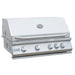 KoKoMo 4 Burner Elite Grill - closed side view