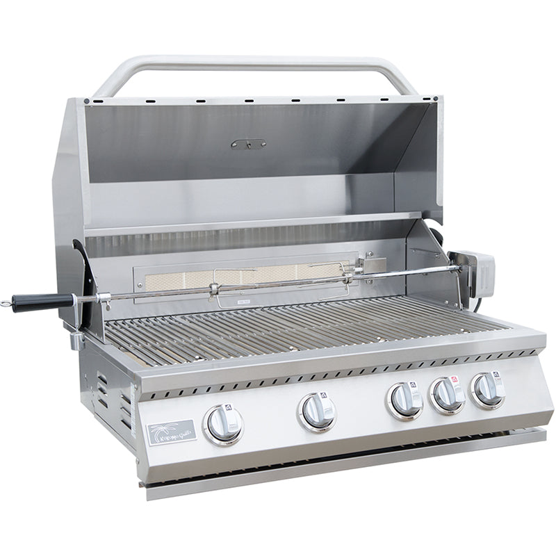 KoKoMo Grills 4 Burner Rotisserie