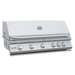 Kokomo 40” 5 Burner Gas Grill closed side view