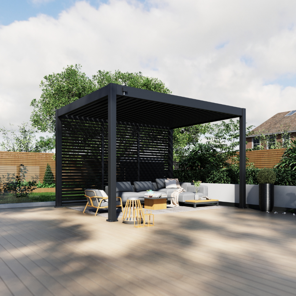 Aluminium Pergola With Lighting System