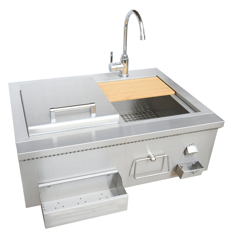 KoKoMo Grills 30” Cocktail Station with Sink