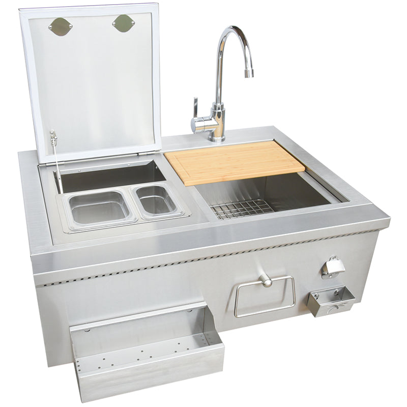 KoKoMo Grills 30” Cocktail Station with Sink