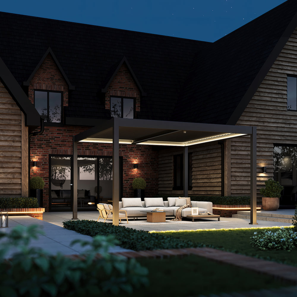 Pergola – 4x4m Pergola With Lighting System