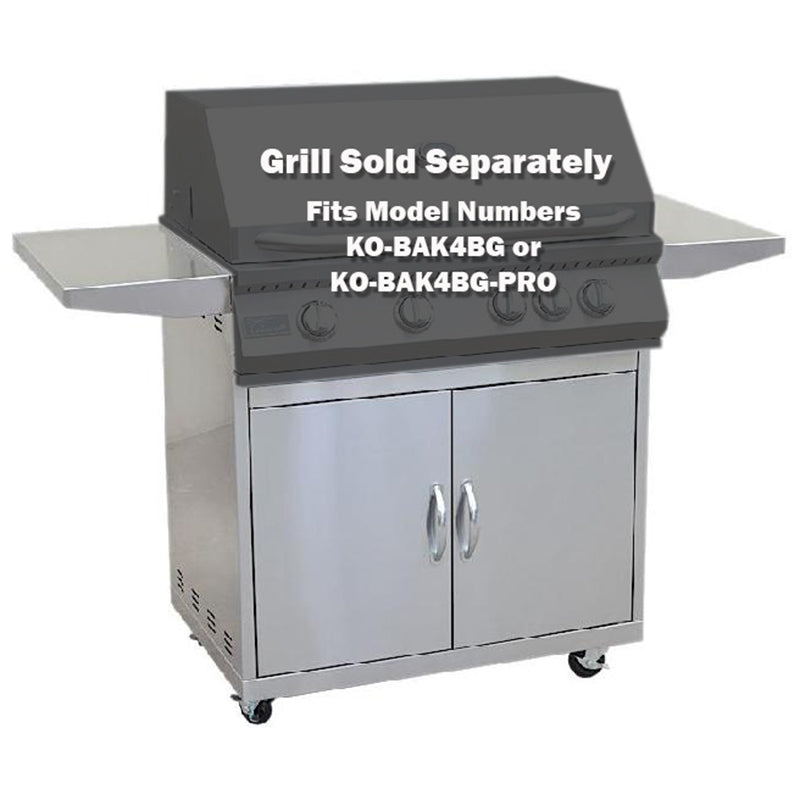 KoKoMo Grills  4 Burner Grill  Cart