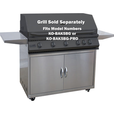 Kokomo GRills 5 burner grill cart