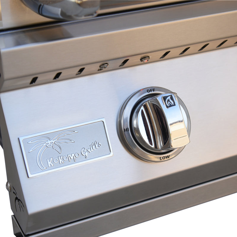 KoKoMo 4 Burner Professional
Gril - close up switch picture 