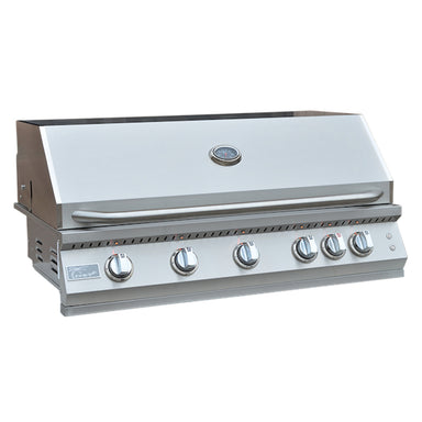 Kokomo 40” Professional 5 Burner Built in Gas Grill - closed view