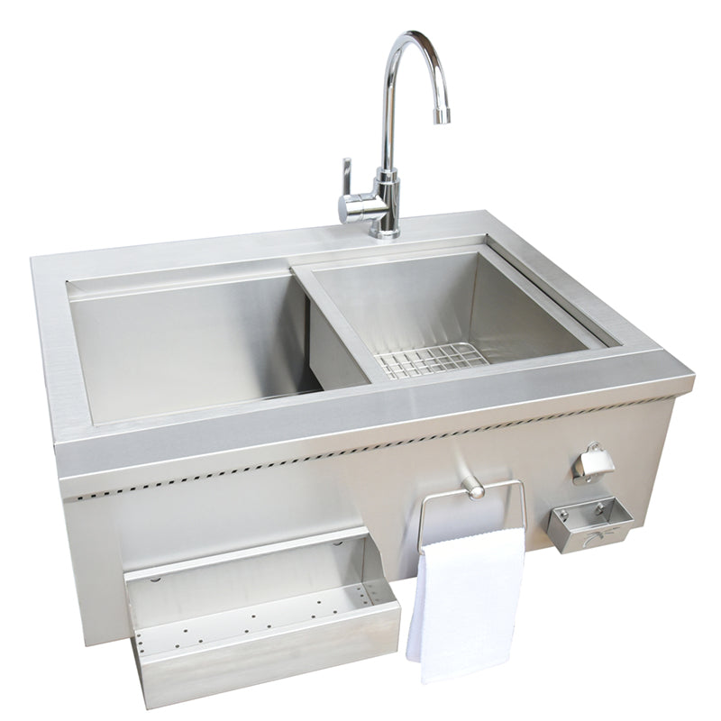 KoKoMo Grills 30” Cocktail Station with Sink