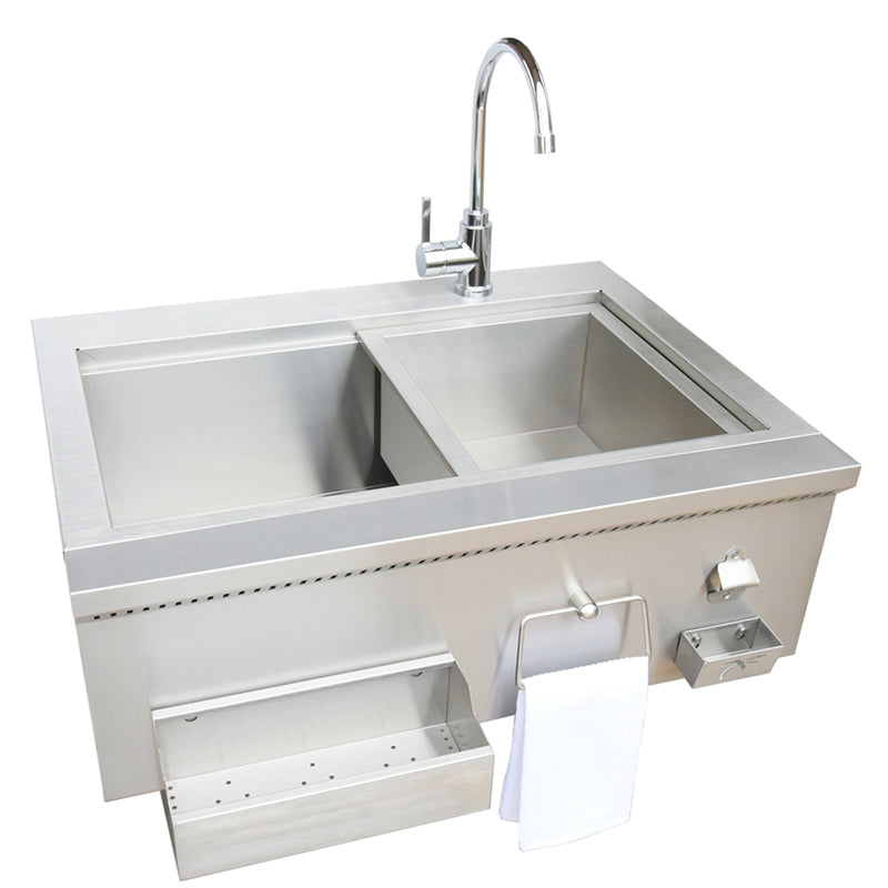 KoKoMo Grills 30” Cocktail Station with Sink