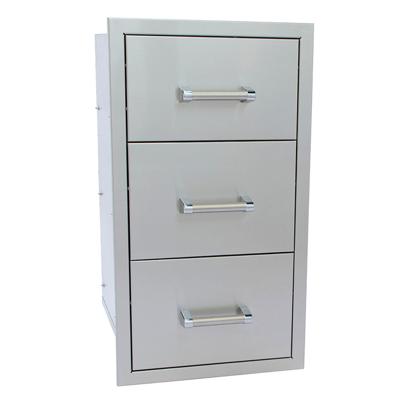 KoKoMo Grills Triple Drawer