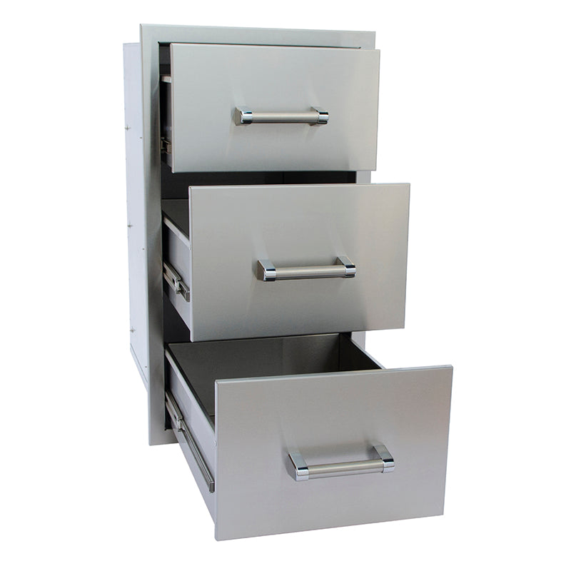 KoKoMo Grills Triple Drawer