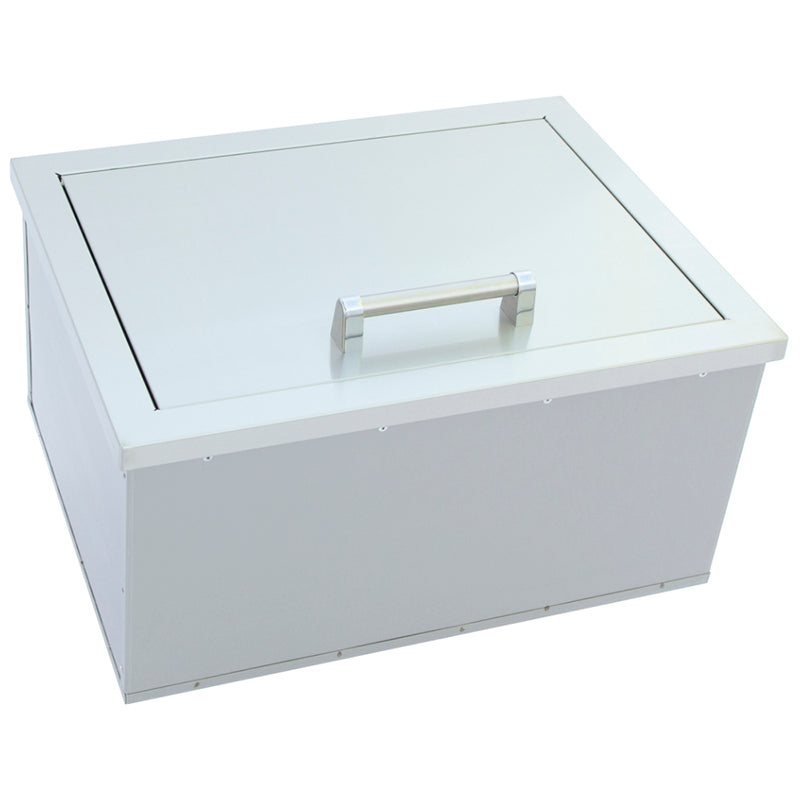 KoKoMo Grills Stainless Steel Ice Chest single door